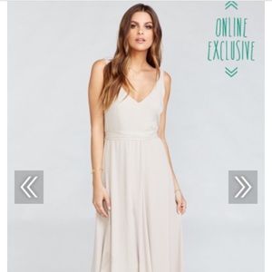 Jenn maxi dress show me the ring crisp